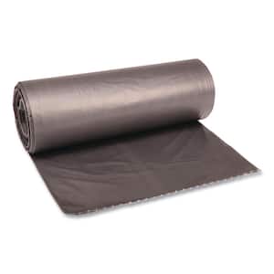 38 in. x 58 in. 60 Gal. 0.95 mil Gray Low-Density Trash Can Liners (25-Bags/Roll, 4-Rolls/Carton)