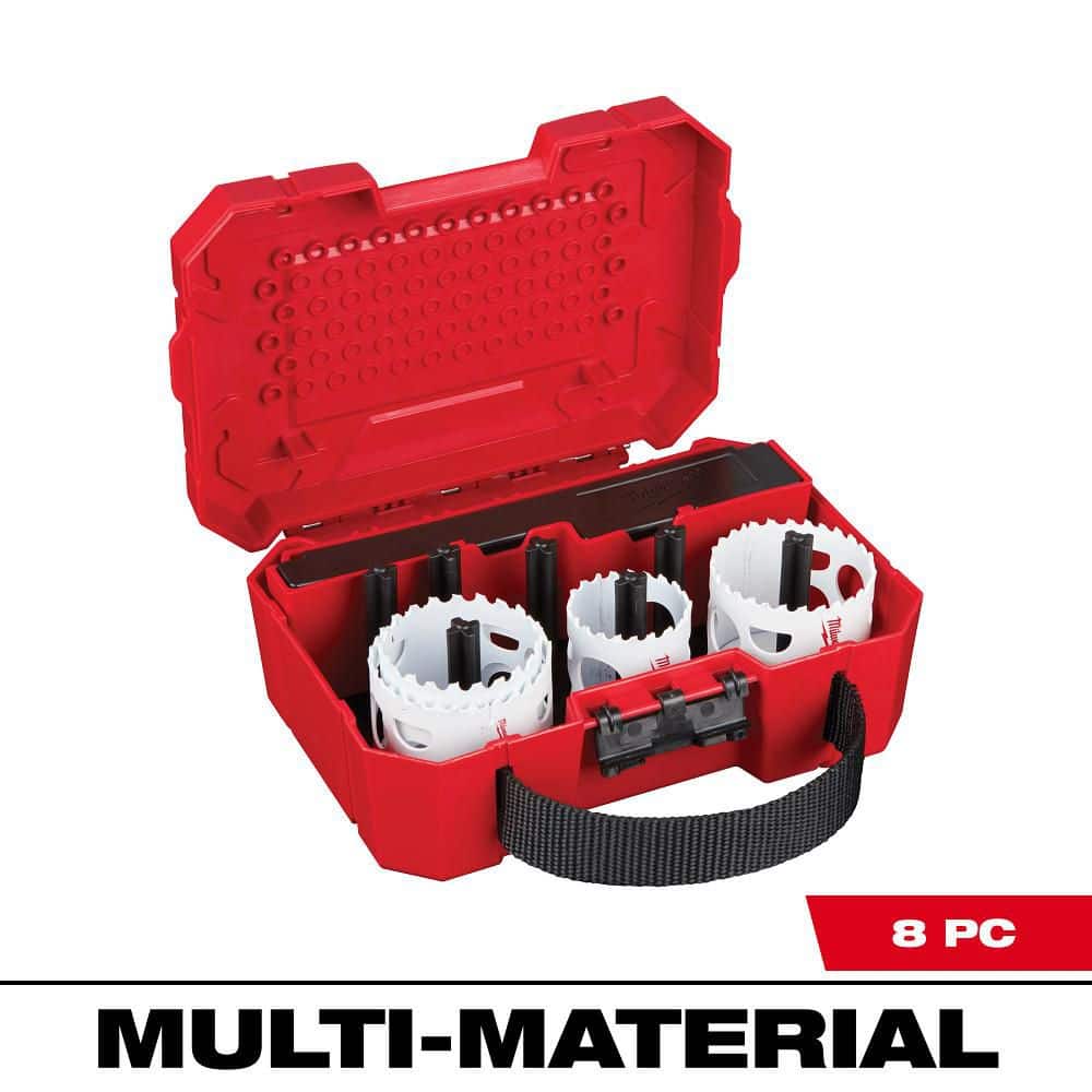 MILWAUKEE Hole Dozer Bi-Metal Hole Saw Kit (8-Piece) (49-22-4019)