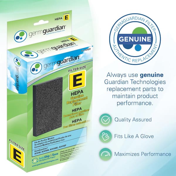 HEPA GENUINE Replacement Filter E for AC4100 Air Purifier
