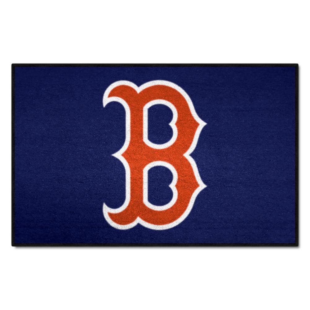 Boston Red Sox Retro Starter Rug Mat 19 x 30 Inches