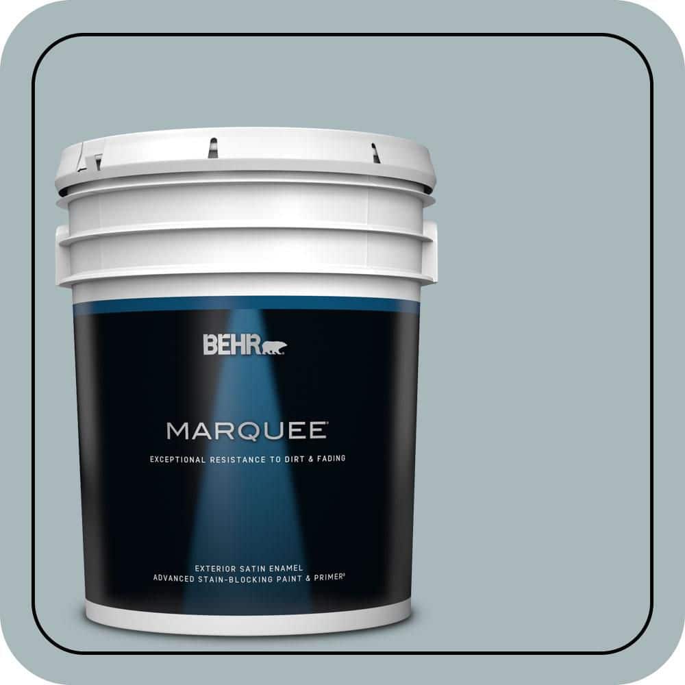 5 gal. #N470-3 Half Sea Fog Satin Enamel Exterior Paint & Primer price history on PriceWatchPro