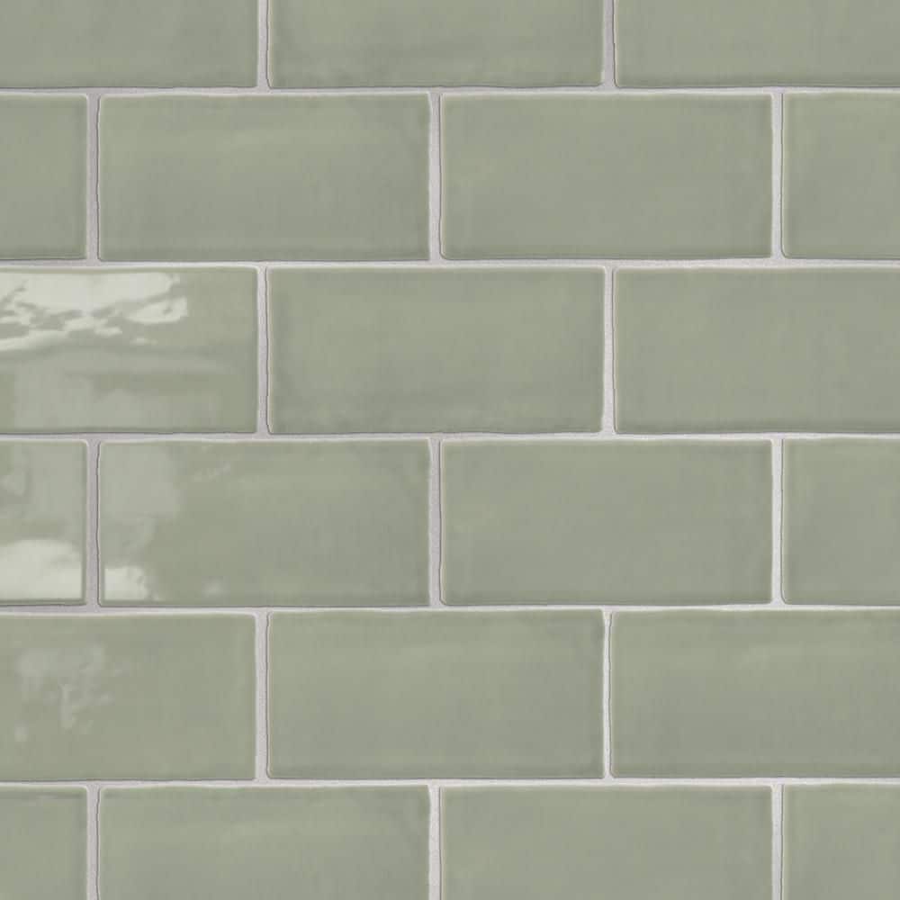 Castillo Sage 3 in. x 6 in. Ceramic Wall Tile (5.72 sq. ft./Case) price history on PriceWatchPro