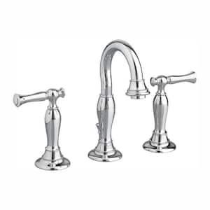 Quentin 8 in. Widespread 2-Handle High-Arc Bathroom Faucet in Polished Chrome