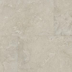 American EcoStone Cross-Cut Gray 24 in. x 48 in. Matte Travertine Look Porcelain Floor and Wall Tile (16 sq. ft./Case)