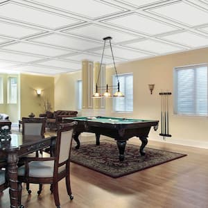 Wall Design 2 ft. x 4 ft. Aria Suspended Grid Panel Ceiling Tile (32 sq. ft. / case)