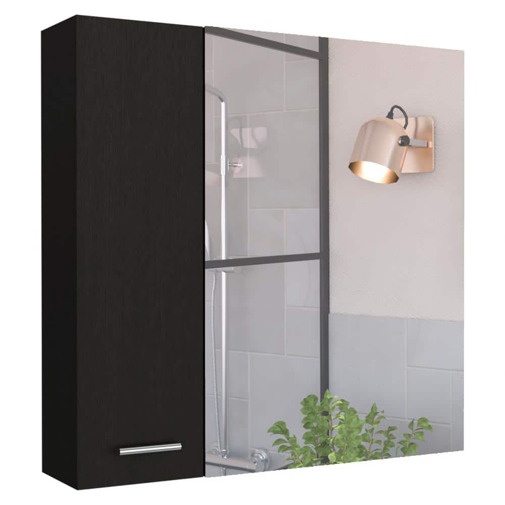 23.6 in. W x 23.6 in. H Rectangle Framless Mirror Bathroom Mirror