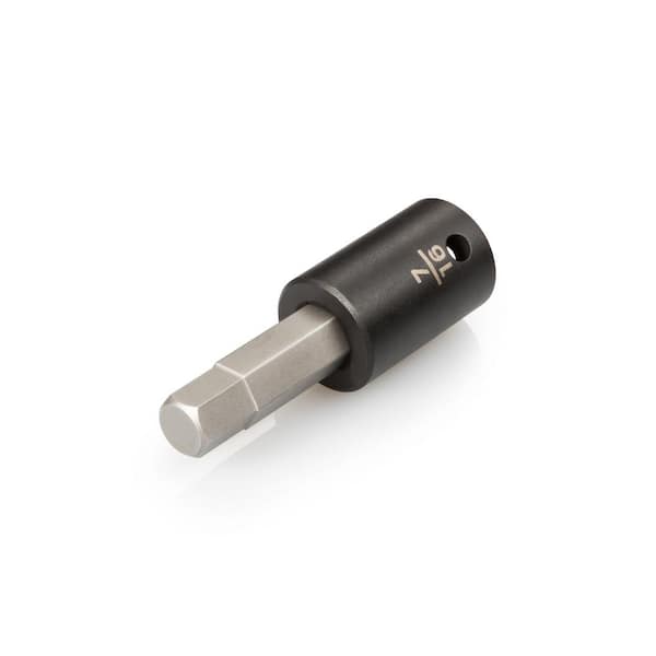 1/2 in. Drive x 7/16 in. Hex Bit Impact Socket