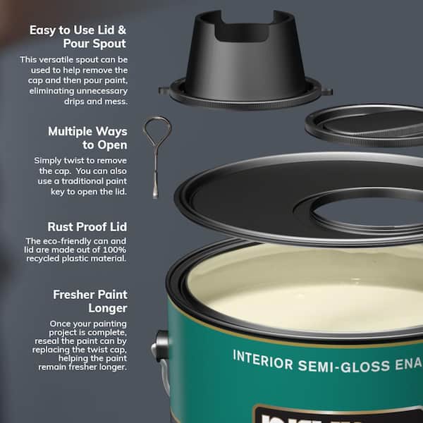 Behr Premium Plus 1 Gal Black Flat Low Odor Interior Paint Primer 130001 - What Color Primer Should I Use For Black Paint