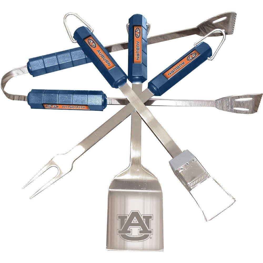 NCAA Auburn Tigers 4-Piece Grill Tool Set