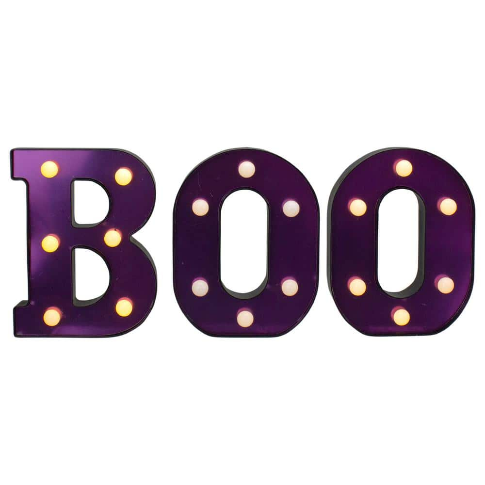 boo marquee letters