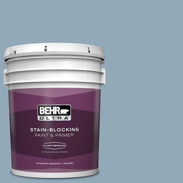 BEHR ULTRA 5 gal. #PPU14-09 Windsurf Extra Durable Eggshell Enamel Interior Paint & Primer