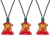 Northlight 13 ft. Green Incandescent 40-Count Red Bells Lights with ...