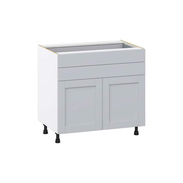 Steel Base Cabinet, 36 Wide x 32.5 Tall x 22 Deep, 4 Drawers