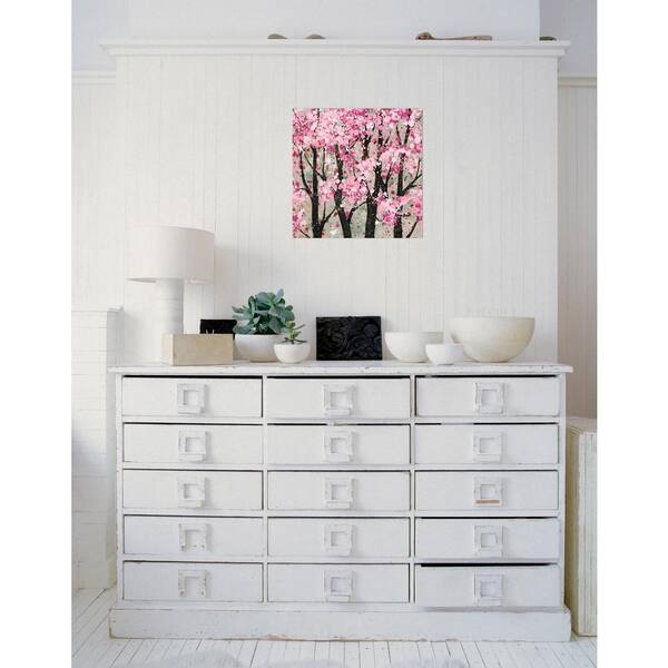 Amanti Art 20 in. x 20 in. "Spring Theme" by Helena Alves Printed Canvas Wall Art