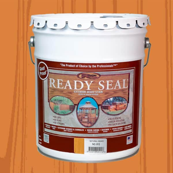 Ready Seal 5 gal. Natural Cedar Exterior Wood Stain and Sealer 512