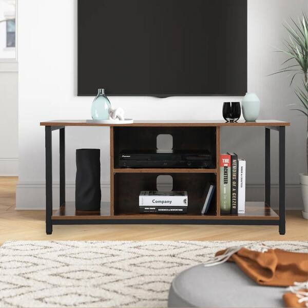 Open Shelving Storage For Tv, Console Table For 50 Inch Tv
