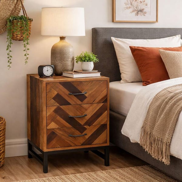 rochester parquet 3 drawer dresser brown threshold Please help me find this dresser! I know it's at Target but I cannot find  it!!! : r/HomeDecorating