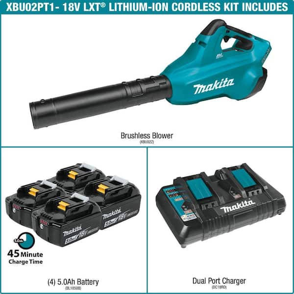 Makita 120 MPH 473 CFM 18V x2 (36V) LXT Lithium-Ion Brushless