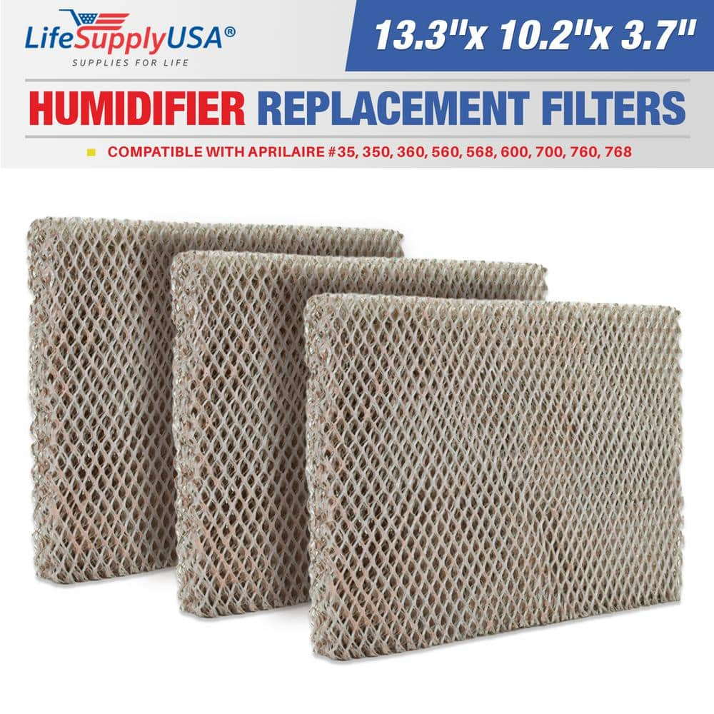 Lifesupplyusa Humidifier Water Panel Evaporator Filter Fits Aprilaire April Aire 35 350 360