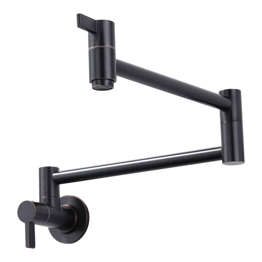Wall Mounted Pot Filler with Dual-Handle in Oil Rubbed Bronze price history on PriceWatchPro