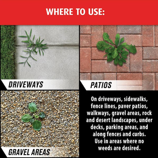 Ortho - GroundClear Year Long Vegetation Killer2 Concentrate, 1 Gal. Kills and Prevents Weeds Up to 12-Months