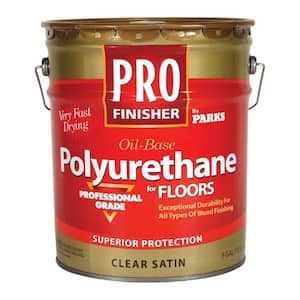Pro Finisher 5 gal. Clear Satin 450 VOC Oil-Based Interior Polyurethane for Floors