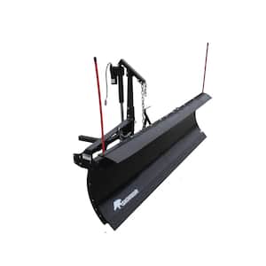 Pro Shovel 82 in. Snow Plow for 2 in. Front Mounted Receiver with Actuator Lift System