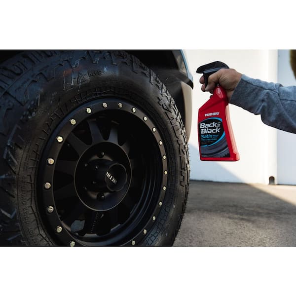 mothers back to black satin tire dressing Mothers 6816 Satin Tire Dressing 16oz