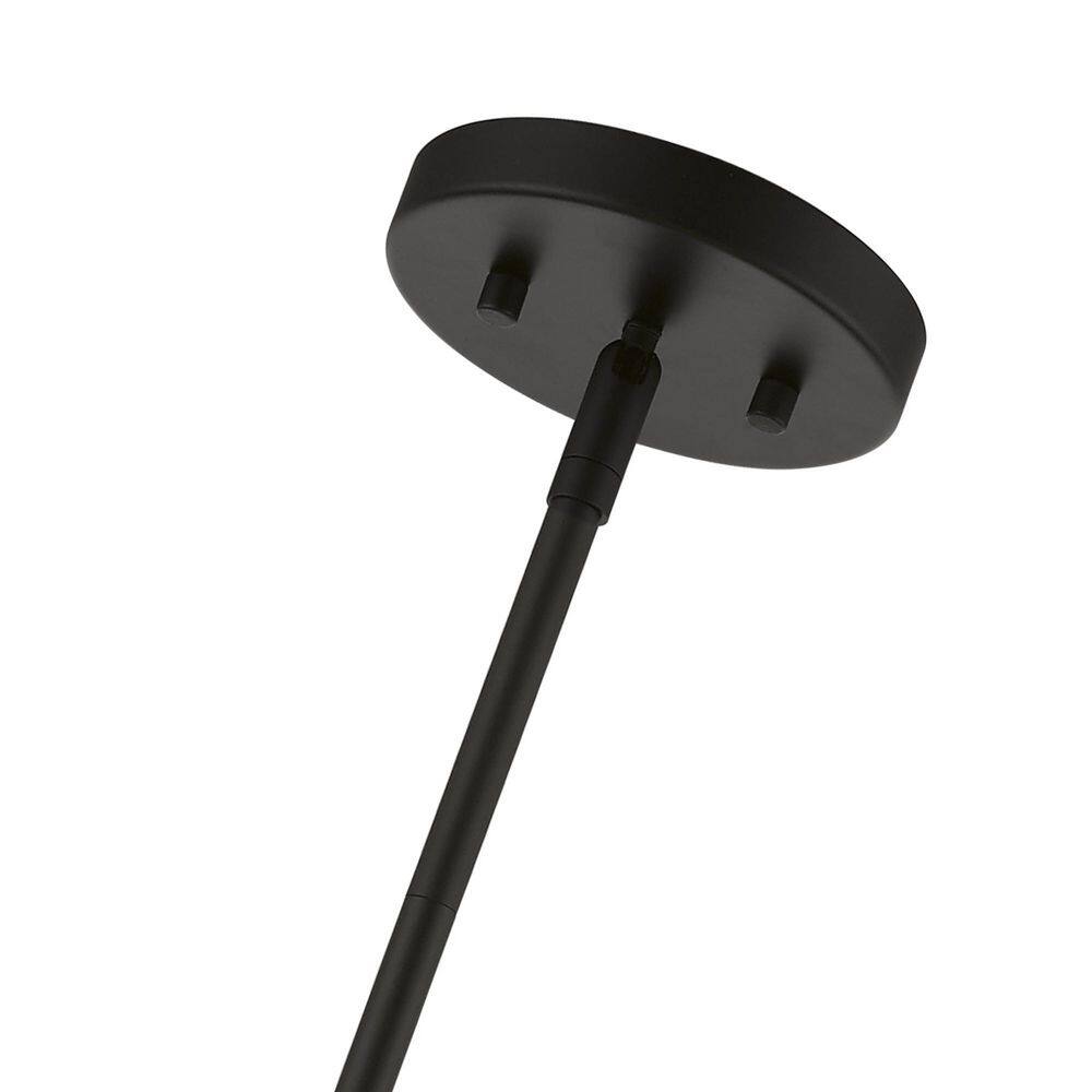 Elmhurst Black Nickel 4-Light Drum Pendant