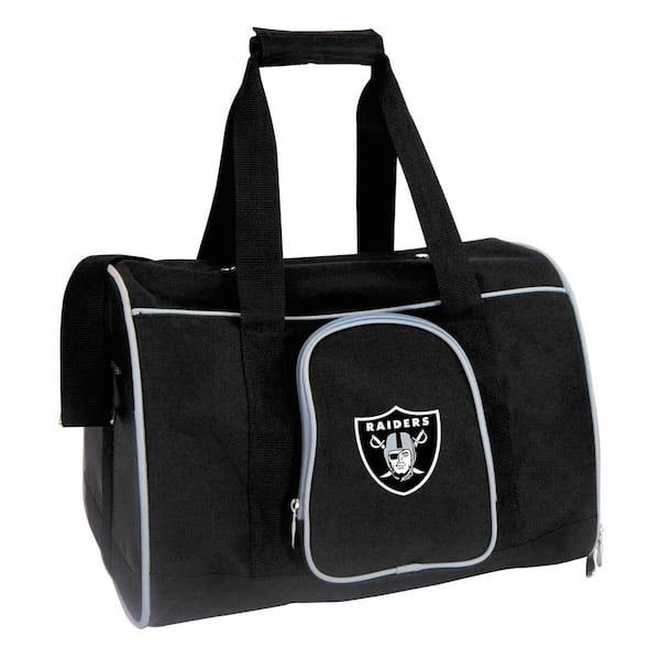 Maak het zwaar Zoeken Ten einde raad Denco NFL Oakland Raiders Pet Carrier Premium 16 in. Bag in Gray NFORL901 -  The Home Depot