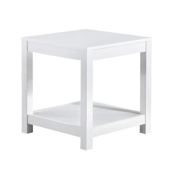 Unbranded Wood Outdoor Coffee Table with Storage Shelve