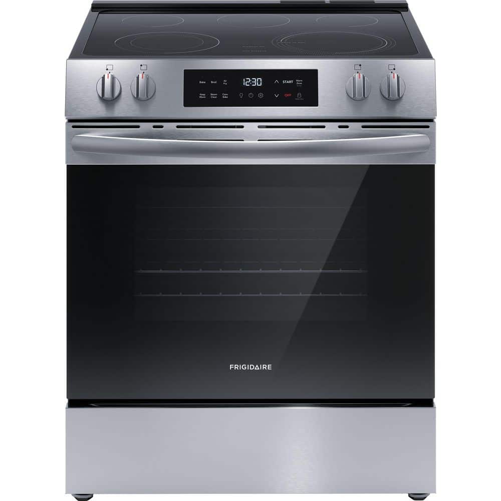 30 in. 5 Element Slide-In Electric Range in Stainless Steel with Air Fryer price history on PriceWatchPro