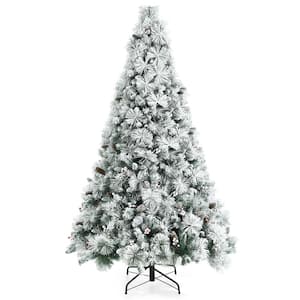 SUGIFT 6ft Artificial Frosted Christmas Tree, Premium Holiday Pine Branches  with 1000 Tips & 250 Warm-White/Muliti-Color Lights - On Sale - Bed Bath &  Beyond - 39108780