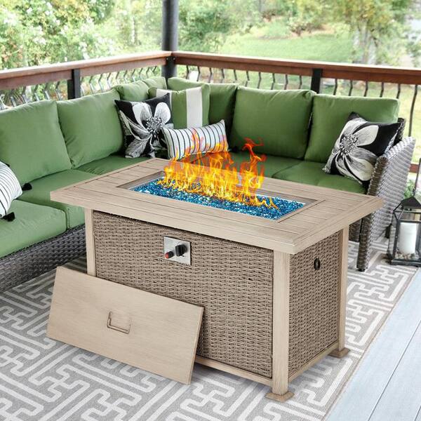 Hanover 40,000 BTU Chateau GAS Fire Pit Coffee Table