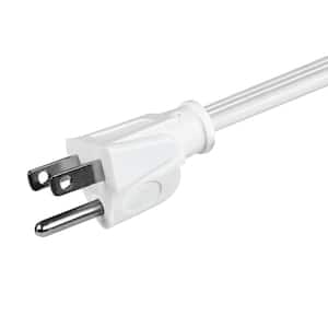 6 ft. White AC Plug Cable Power Cord for Onesync Under Cabinet Light