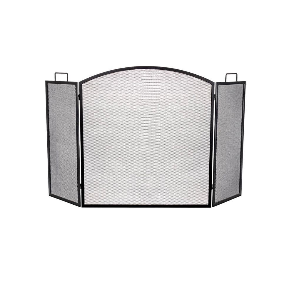 3 Fold Black Arch Top Fireplace Screen price history on PriceWatchPro
