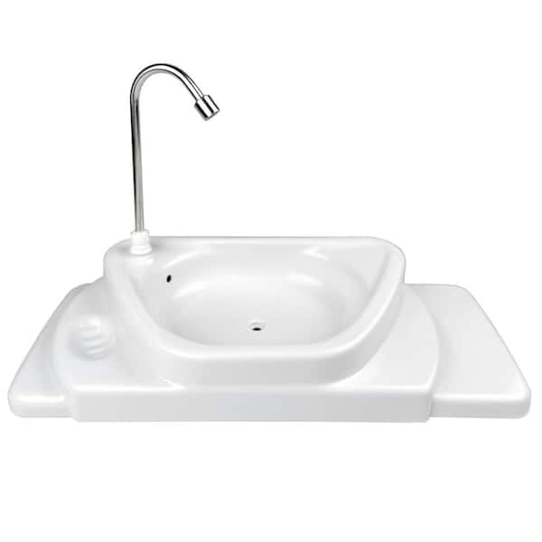 SINKOLOGY - SinkPositive GreenFlow Toilet Tank Sink in Crisp White