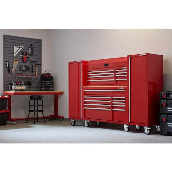 Husky Modular Tool Storage 92in. W Standard Duty Red Mobile