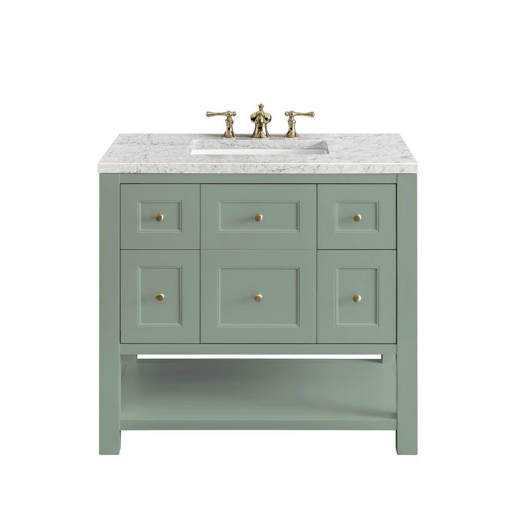 James Martin Vanities Breckenridge 36.0 in. W x 23.5 in. D x 34.2 in. H