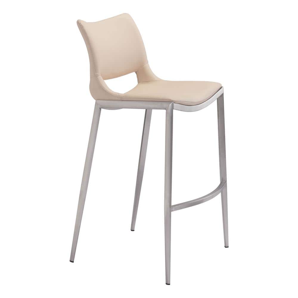 Ace 40.9 in. Light Pink Bar Chair (Set of 2) price history on PriceWatchPro