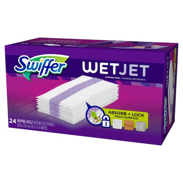 vowel sandwich park Swiffer Wet Jet Cleaning Pad Refill (24-Count) 003700008443 - The Home Depot