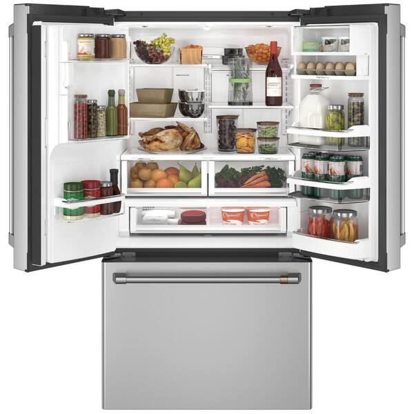 stainless steel cafe refrigerator