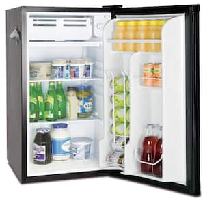 3.2 cu. ft. Retro Mini Fridge in Black