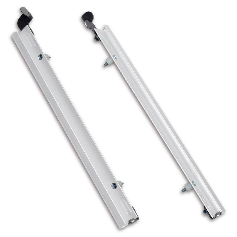 19.25 in. x 1.375 in. Large White Sliding Track with Flip Lock price history on PriceWatchPro