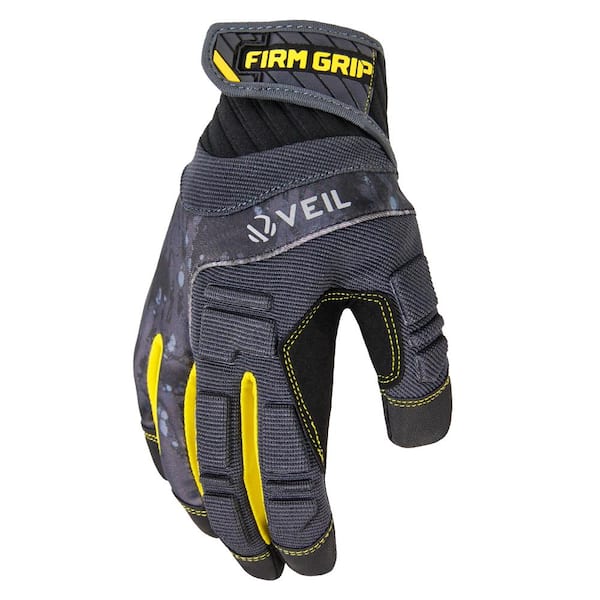Firm Grip Leather Gel Pro Hybrid, Medium, Adjustable Wrist