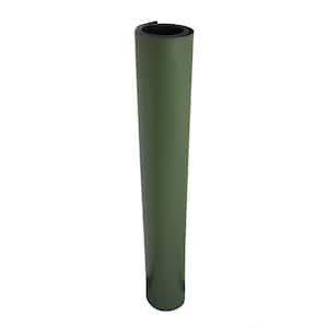 Terra-Flex Grass Green 48 in. W x 180 in. L Rubber Gym Flooring Roll (1-Piece)