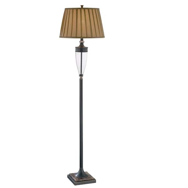 Illumine 62.5 in. Dark Bronze Floor Lamp