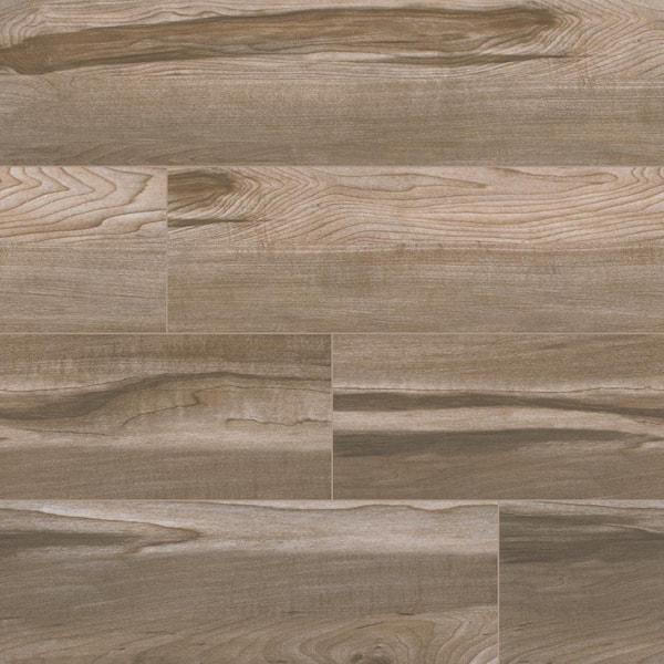 MSI Carolina Timber 6 in. x 24 in. Matte Porcelain Floor and Wall Tile (14 sq. ft./Case)