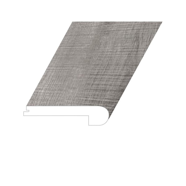 null Zephyr Deco Sword 1 in. Thick x 4.5 in. W x 94.5 in. L SPC Vinyl Flush Stair Nose Molding