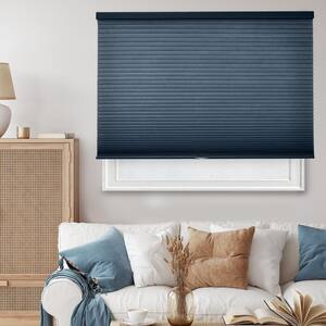 Cut-to-Size Morning Ocean Cordless Light Filtering Privacy Cellular Shades 71 x 48 in. L